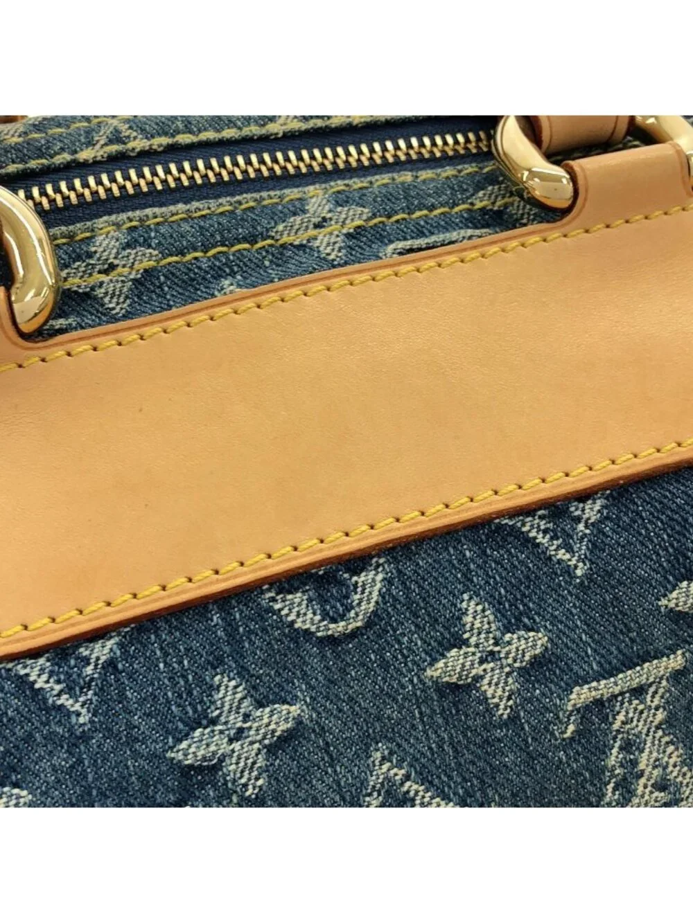 Louis Vuitton Monogram Denim Neo Speedy Boston Bag